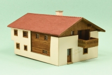 Die Modellbahnwerkstatt 1673 - H0 - Bündner Wohnhaus Chesa Piz Kesch